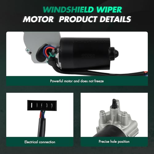 Image of SCITOO Windshield Wiper Motor Compatible For Bluebird WWJ Series