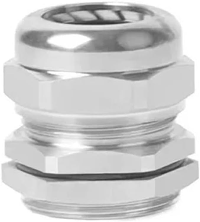 Dławik kablowy ze stali nierdzewnej 304 | Kilka rozmiarów dławik kablowy ze stali nierdzewnej 304 IP68 2-22 mm do puszki przyłączeniowej (1 PCS-PG19)