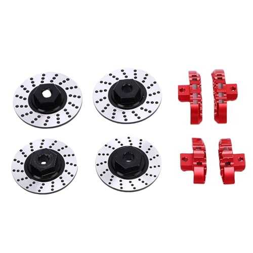 Rotor hexagonal y pasadores de aleación de alta precisión para chasis Traxxas 4 Tec 2
