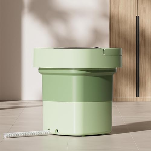 Image of Portable Washing Machine Small Washer for Apartment Baby Clothes Small Items 9L Blue Light Home & Garden | Major Appliances | Washers & Dryers | Washing Machines