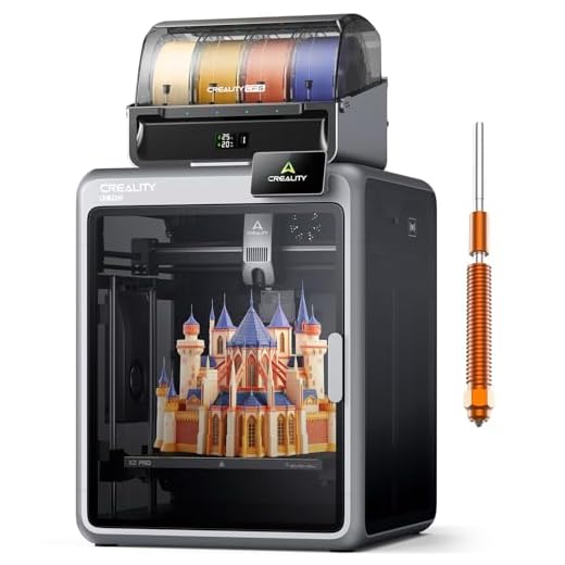 ⚡ Creality K2 Pro Combo (A) 3D Printer, Multicolor Color Printing with CFS, 600mm/s High-Speed, Dual AI Camera, Active Chamber Heating, Auto Leveling, Large Build Volume 300×300×300mm