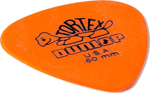 Jim Dunlop 418P.60 Plettri in Tortex, Spessore da