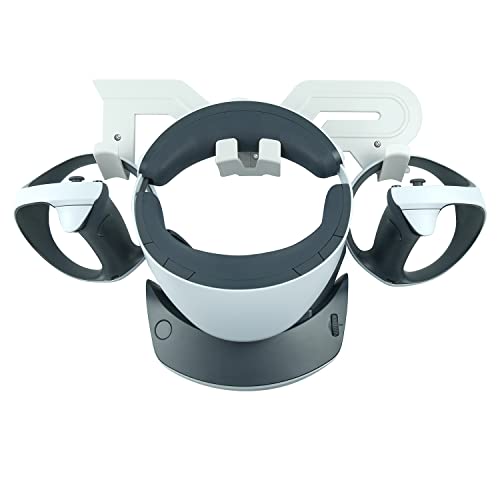 Cnbeyoung Vr Headset Wall Mount Storage Stand Hook Compatible With Quest 2 Pro Quest 3, Valve Index, Psvr 2, Htc Vive, Pico 4, Pimax Vr Mr Xr Headsets And Controllers (White) #TOP2