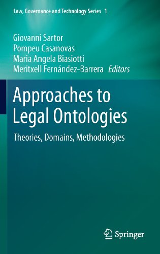 Approaches to Legal Ontologies: Theories, Domains, Methodologies (Law, Governance and Technology Series Book 1)