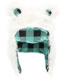 Lazy One Critter Cap Hat for Kids, Fun, Cold-Weather, Animal Hats, Cute, Warm, Winter, Cozy, Ear Covers, Bigfoot, Abominable Snowman, (Yeti, X-Large)