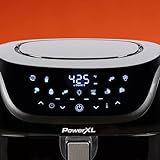 Power-XL Vortex Pro Air Fryer 8 Quart, 1700W, Nonstick Coating, Dishwasher-Safe, Built-in Food Dehydrator, Automatic Shut-Off, LED Touchscreen, 10 Presets, XL Kitchen Appliances