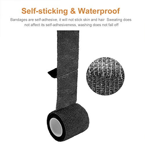 AUPCON Pet Dierenarts Wrap Samenhangende Bandages Zelf Aanhangende Bandage EHBO Sport Wrap Bandages - Afbeelding 4