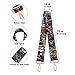 WIRESTER Fashionable Replacement Bag Strap Adjustable Crossbody Shoulder Strap Handbag Strap for Unisex - Brown Camo Leaves