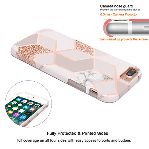 JAHOLAN - Custodia in silicone TPU per iPhone 7