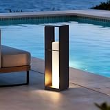 RIRZ Smart Floor Lamp Dimmable, Cordless Dusk to...