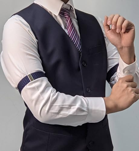 Image of Classic Sleeve Garters for Men Women, Elastic Armband Sleeve Holder