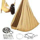 Fyrdyn Amaca A Dondolo Per Bambini E Ragazze - Supporto Elastico Sensoriale | Altalena Sensoriale Per L