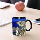 Performance et Longévité : Destinée à un usage courant, cette tasse bénéficie d'un bord renforcé garantissant une longue durée de vie, ainsi que d'un revêtement sans défaut et résistant à la décoloration, préservant la vivacité de votre motif. Elle supporte la chaleur et est microwavable, parfaite pour chauffer ou rechauffer vos boissons en un instant.