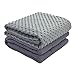 joybest Weighted Blanket & Removable Duvet Cover 6 lbs for Kids, 36''x48'' | Heavy Blanket | Comfortable Material | Great Sleep Blanket with Glass Beads