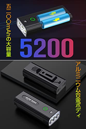 Helius 2022自転車 ライト【 高輝度 最強1700ルーメン 新型