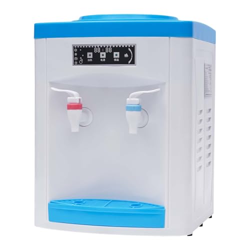 Water Dispenser, Water Dispenser for 5 Gallon Bottle, Water Cooler, Water Cooler Dispenser for 5 Gallon Bottle, 3 Temperatures with Hot, Room & Cold Spouts, for Home/Office/Dormitory Use