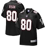 NFL PRO LINE Men's Andre Rison Black Atlanta Falcons Retired Player Jersey