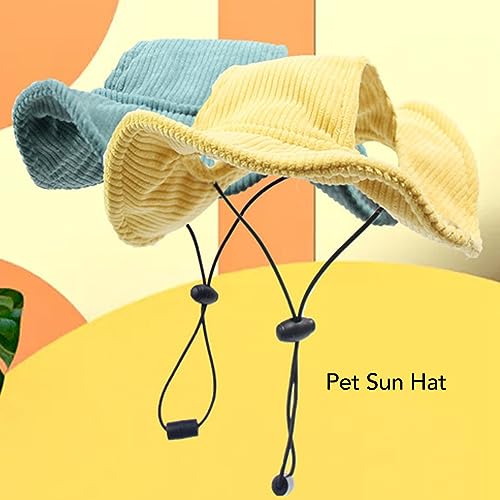 Chapéu de viseira para cães, respirável ao ar livre para cães com orifícios de orelha, chapéu de sol