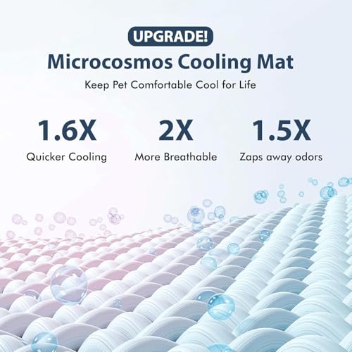 Tapis rafraîchissant d'été MICROCOSMOS nomade absorbant pour lit et sol - 4