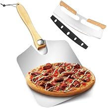 Aluminum Metal Pizza Peel 12 x 14 Inch, Rectangular, Silver, Pizza Peel, Pizza Peels