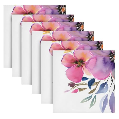 Servilletas de Tela Multicolor Pack x6 20x20 pulgadas miniatura 2