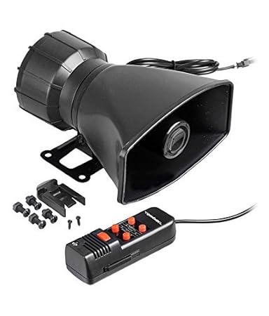 Guance 4 in 1 Police, Fire, Buzzer, Talking Mic Siren Alarm Annunciato ForRenault KWID 2018