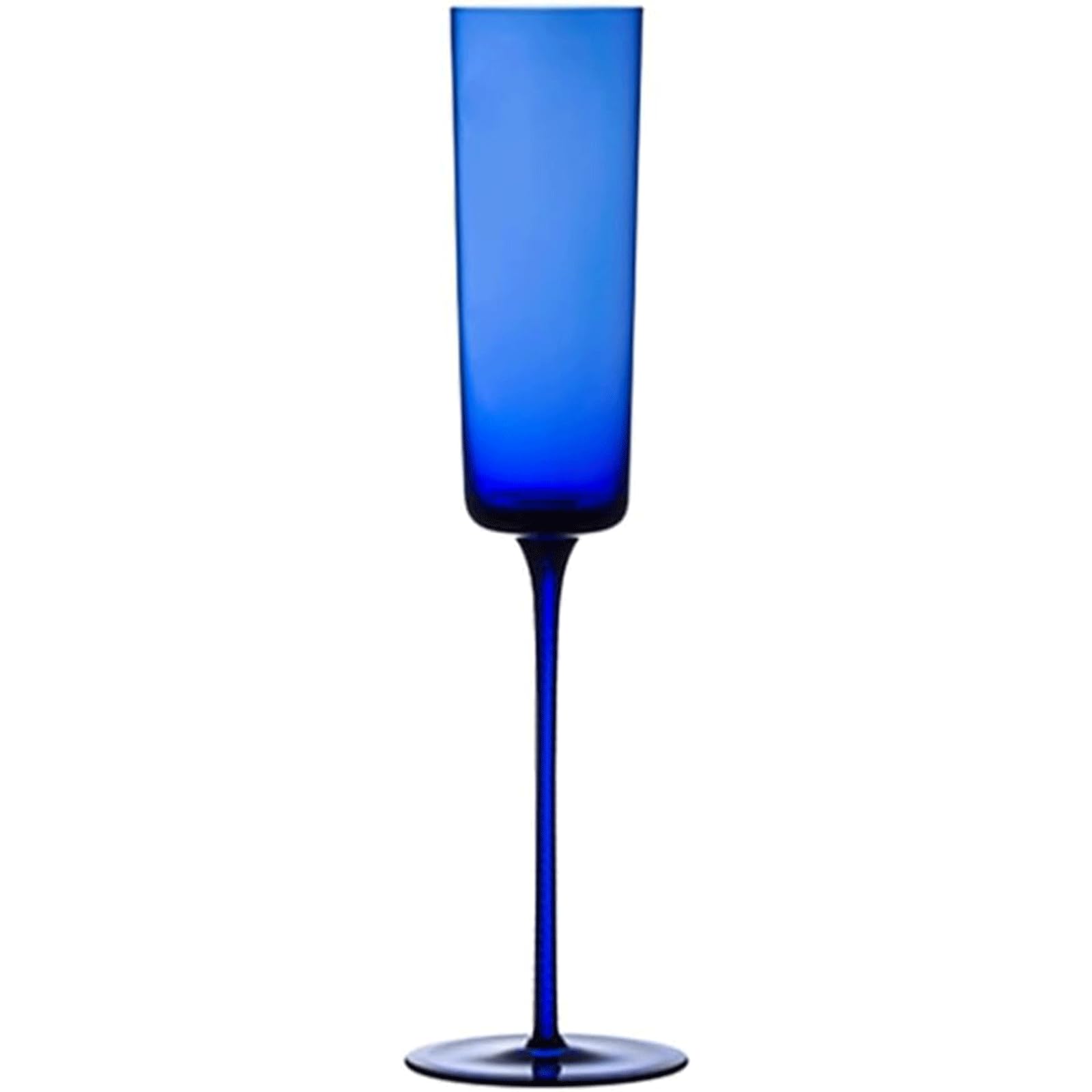 Ideas de copas de vino azules para cócteles, vaso de bar, taza de té de frutas para hogares y bares, copas de vino gruesas y duraderas, taza de cristal Taza Multifuncional