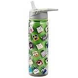 Bioworld Disney Pixar Multi Character Heads Pattern Green 16 Ounces Double Wall Tritan