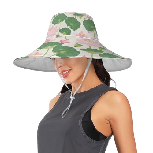 Sombrero de ala ancha para mujer Lotus I8158 miniatura 2