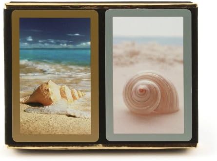 Congress Seashell Playing Cards - Jumbo Index (Pack of 2)