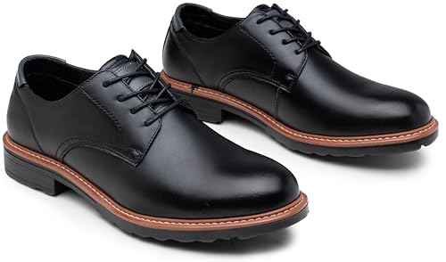 Image of Jousen Men's Dress Shoes Retro Casual Dress Shoes for Men