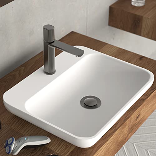 Schütte New York 33612 Washbasin Mixer Tap with Drain Fitting, Mixer Tap with Pop-Up Valve, Bathroom Tap - Image 2