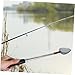 Toyvian Mini Fishing Bait Spoon Interchangeable Heads Portable Telescopic Bait Thrower Fishing Gear for Targeted Baiting for Anglers and Enthusiasts