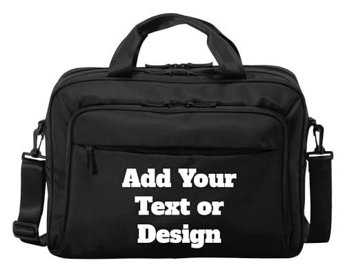 Personalized Canvas Messenger Bag for Men