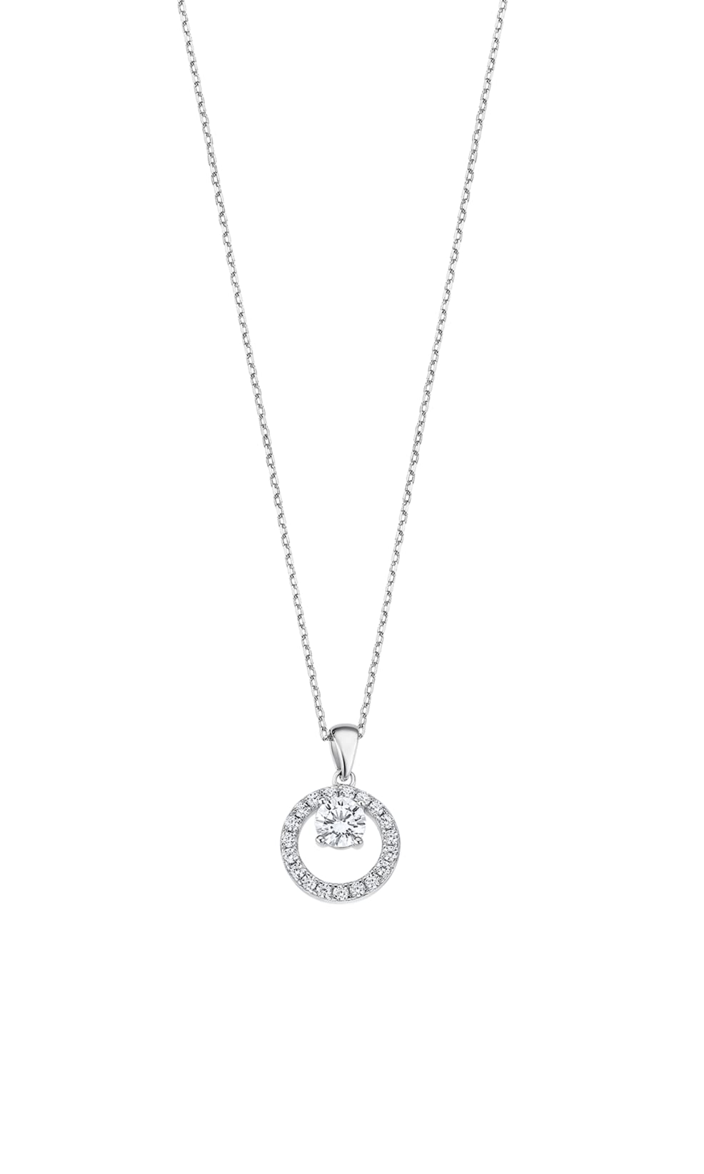 LOTUS SILVER Collar Mujer Plata de Ley 925
