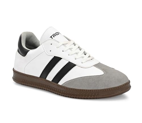 Image of TROTUS Men's Rich Quality|Perfect Style|Decent Look Synthetic Leather Lace up Sneaker's