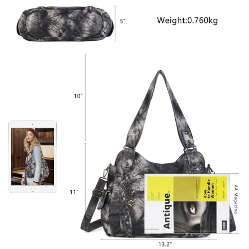 Image of Angel Barcelo Purses for Women Soft PU Leather Shoulder Bag Crossbody Purse and Handbags