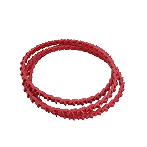 HIRNER Conveyor Belts For Woodworking Tools 12.7 X 1200mm Power Drive Twist V-belt Adjustable Link Accessory A Type Toothed Belt