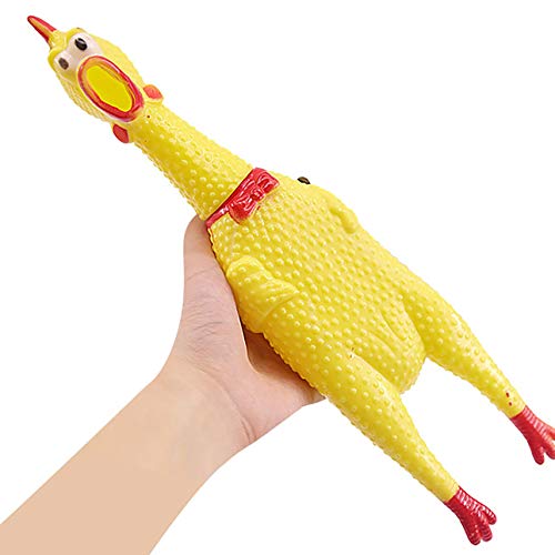 Preisvergleich Produktbild Ballylelly Screaming Chicken Squeeze Sound Spielzeug Hundespielzeug Shrilling Decompression Tool Lustige Gadgets Lustiges Zubehör
