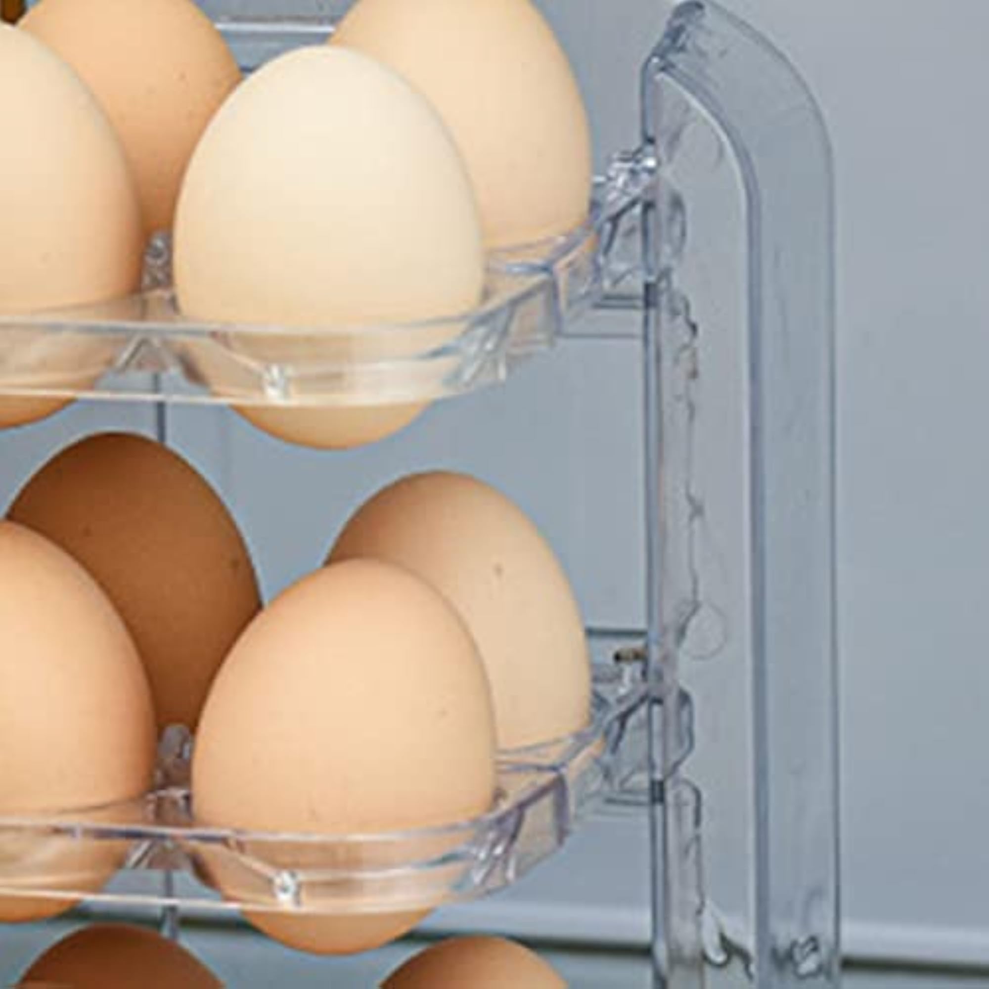 Egg Storage Container, 3 Layers Space Saving Holder