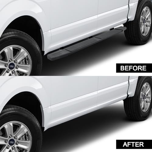 Estribos Running Boards 6 Inch para Nissan Titan Crew Cab miniatura 7