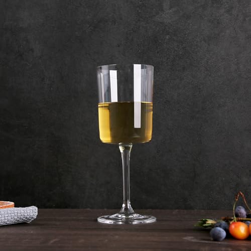 Yibez L81120-4 Wine Glasses, Set Of 4 Crystal Wine Glasses, 12 Oz White Wine Glasses, Housewarming/Wedding Gifts thumb #4