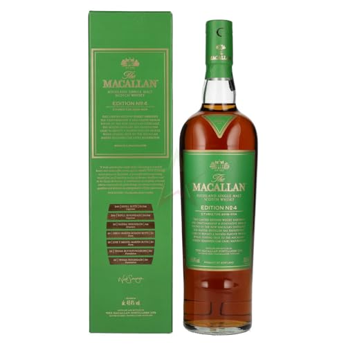 The Macallan EDITION N° 4 Highland Single Malt Scotch Whisky in Geschenkbox 48,40% 0,70 lt.