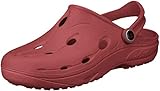 Verstellbarer Fersenriemen Chung Shi Unisex Dux Clogs, Rot Burgund 8900330, 40 EU