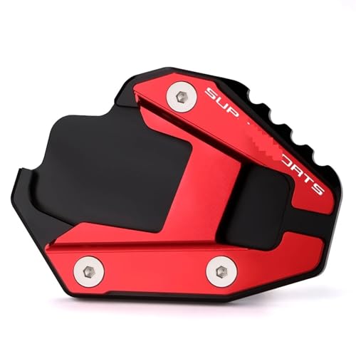 Motorrad Ständerplatte Für Ducati Für Supersport S 950 950S Motorrad CNC Aluminium Fuß Ständer Seitenständer Vergrößern Verlängerungsplatte(2)