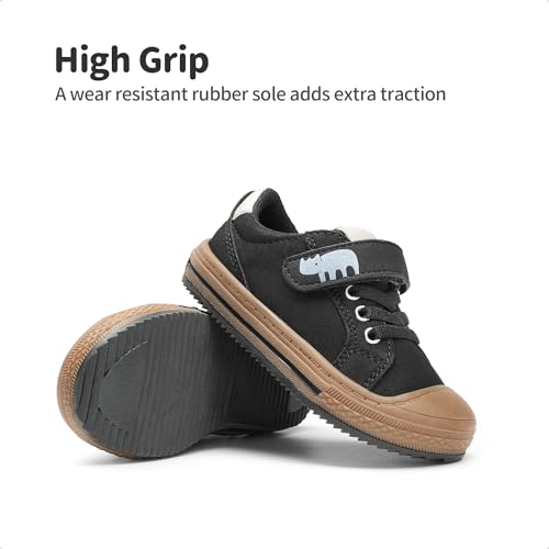 DREAM PAIRS Toddler Boys Girls Sneakers Casual Lightweight Kids Storybook Walking Skate Shoes2