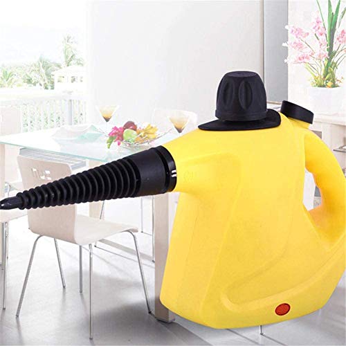 Mehrzweck Dampfreiniger Elektrisch 400 Ml - 9 Aufsätze Und Zubehör - Dampfreiniger Für Teppich Boden Fliesen, Dampfdruck 3 Bar +, Geeignet Für