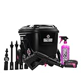 Muc-Off Mobile Akku Hochdruckreiniger Moto Starter Bundle – Tragbarer 20L...