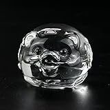 AOBRICON Lucky Pig Crystal Figurines Miniatures Paperweight Glass Animal Craft Feng Shui Home Car De