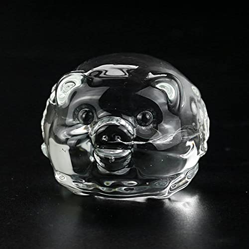 Aobricon Lucky Pig Crystal Figurines Miniatures Paperweight Glass Animal Craft Feng Shui Home Car Decor Accessory Kid Gift #TOP16